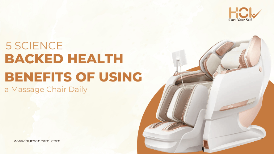 5 Science-Backed Health Benefits of a Massage Chair Daily